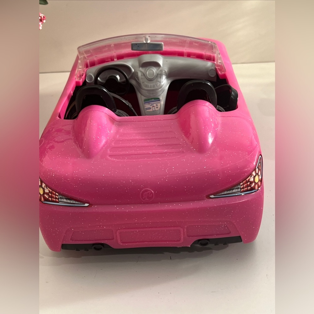 A Lot Of 2 Barbie Items 2014 mattel battery operated horse 2013 Barbie Pink Car - Picture 13 of 15